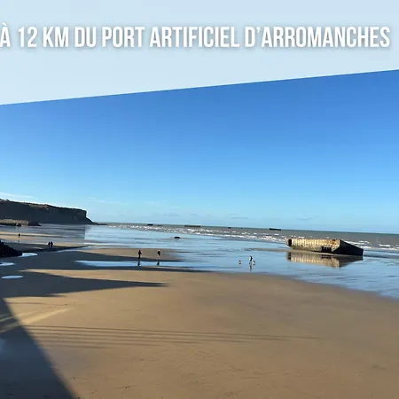 Duplex Atypique: Historic Retreat Near D-day Beaches Apartment