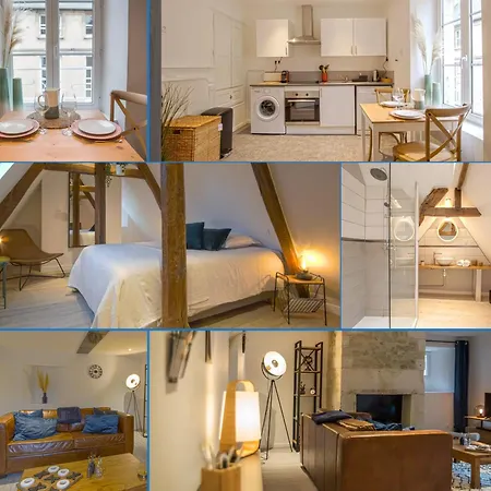 Duplex Atypique: Historic Retreat Near D-day Beaches Apartment *
